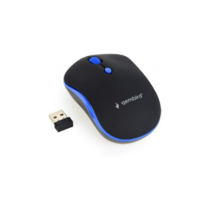 Bežični optički miš, 800-1600 dpi, USB, plavo-crni