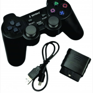 Bežični džojstik (gamepad), sa dvostrukom vibracijom, PS2 / PS3 / PC