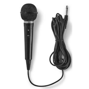 Karaoke mikrofon, 6.35mm, 5m