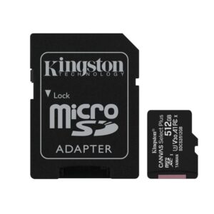 Micro SD 512GB Kingston Canvas select PLUS klasa 10