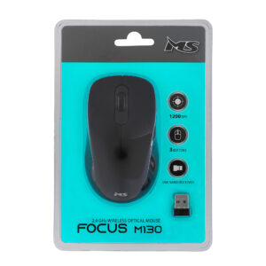 Miš MS Focus M130 crni bežični