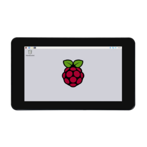 Ekran 7 inča za Raspberry Pi, osetljiv na dodir, 1024×600, DSI konekcija, kućište za Pi4