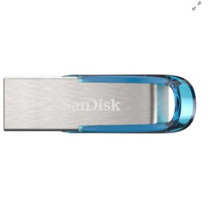 USB FD 32GB SanDisk Ultra Flair Tropical Blue SDCZ73-032G-G4