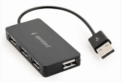 USB 2.0 4-port HUB, UHB-U2P4-04