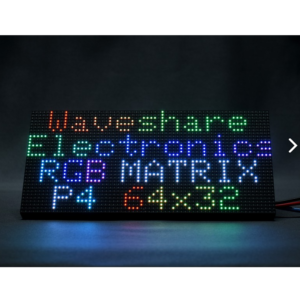 RGB LED Matrix Panel, 4mm Pitch, 64×32 piksela, podesiva osvetljenost