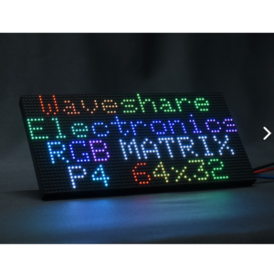 RGB LED Matrix Panel, 4mm Pitch, 64×32 piksela, podesiva osvetljenost