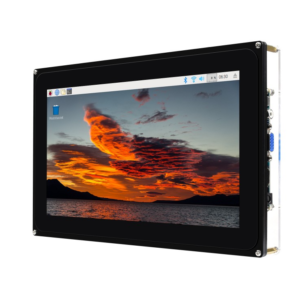 Kapacitivni ekran 10.1 inča (F) sa kućištem, 1024×600, LCD, HDMI, osetljiv na dodir