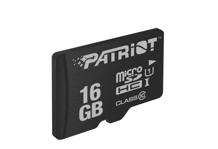 Micro SDHC 16GB Patriot Class 10 LX Series UHS-I CL10 PSF16GMDC10
