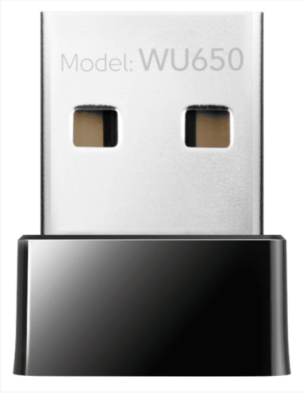 AC650 WiFi Dual Band 2.4+5Ghz USB mini adapter, 2dBi longe range, Cudy WU650