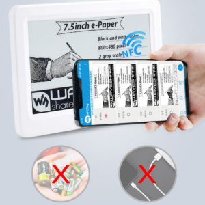 7.5 inča pasivni e-paper NFC, bez baterije