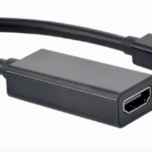 Mini DisplayPort to HDMI adapter cable, black