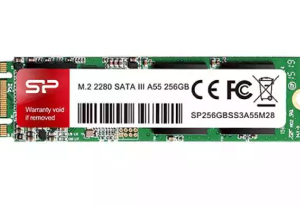 SSD M.2 Silicon Power 256GB SATA III A55 SP256GBSS3A55M28 560MB/s 530MB/s
