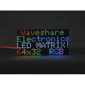 RGB full-color LED matrix panel, 2.5mm Pitch, 64×32 piksela, podesiva osvetljenost, 160×80 mm