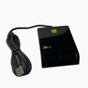 Čitač smart kartica ZeUs CR814 (za biometrijske lične karte), USB