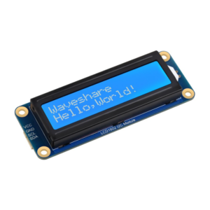 LCD1602 I2C Modul, bela slova, plava pozadina, 16×2 LCD, 3.3V/5V