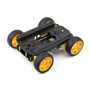 Robot Chassis Smart Mobile Robot Kit, verzija NS, normalni točkovi, šasija sa amortizerima